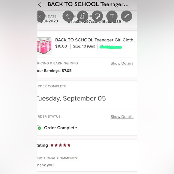 BACK TO SCHOOL Teenager Girl Clothes Mystery Box $10 - Picture 3 of 3